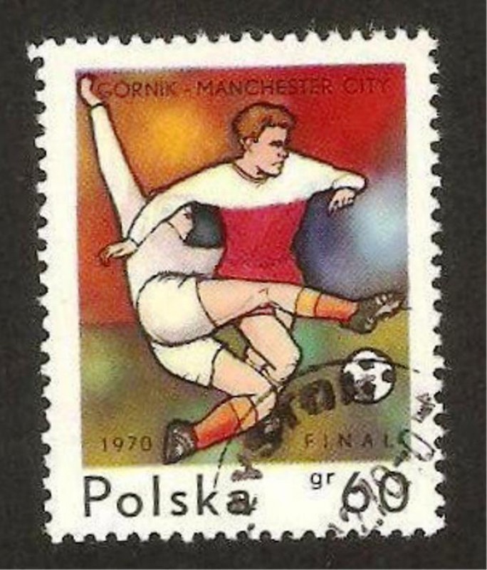 1858 - Europeo de fútbol, final Gornik y Manchester City
