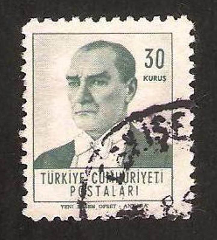 mustafa kemal ataturk, presidente