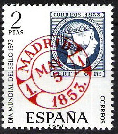 Dia Mundial de los sellos. Fechador