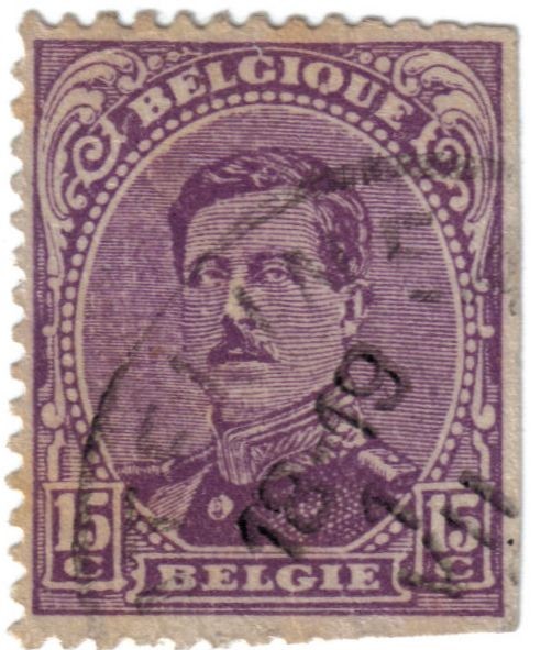 Alberto I de Belgique.
