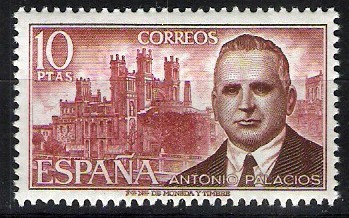 Personajes españoles. Antonio Palacios.
