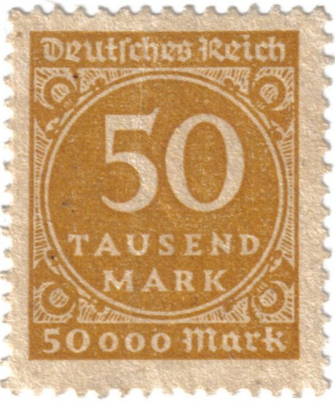 Cifras. Deutsches Reich