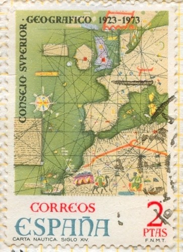 Carta Náutica Siglo XIV