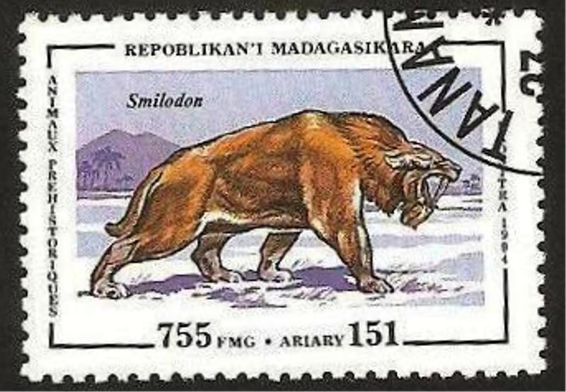 diinosaurio smilodon