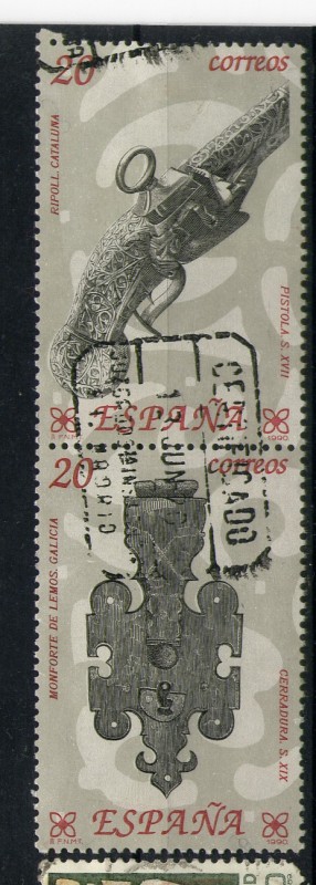 Pistola s. XVII- Cerradura s. XIX