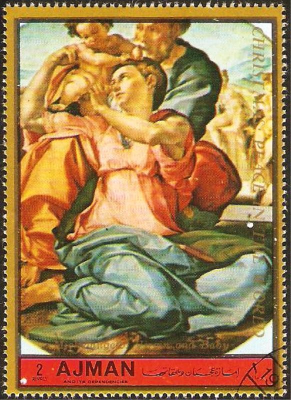 Ajman, la virgen y el niño