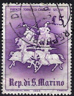 Torneo medieval de caballeros, Florencia.