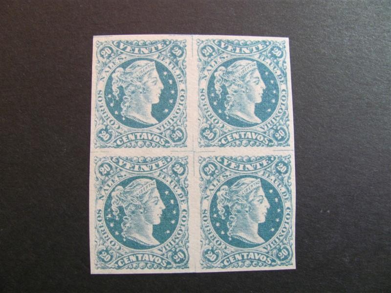 Bloque de cuatro, 20c. 1876