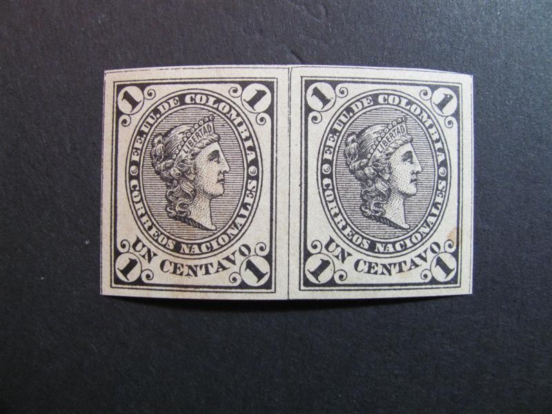 Bloque de dos, 1 c. 1881