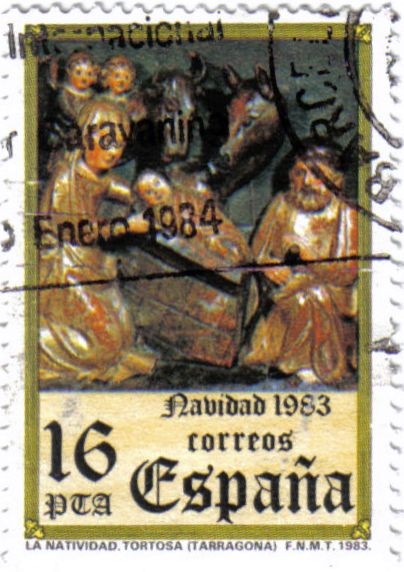 Navidad 1983. La Natividad. Tortosa.