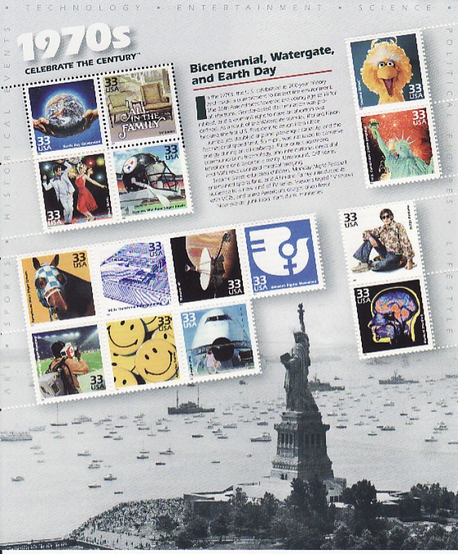 Sheet 1970s Celebrate the Century