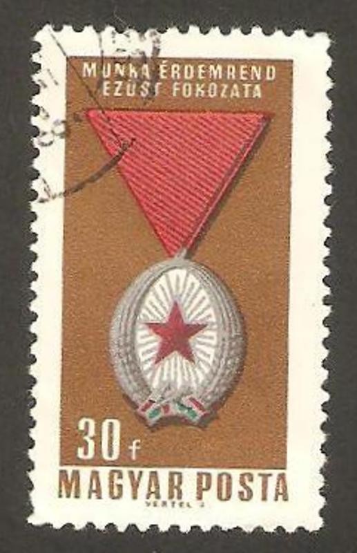 Condecoración nacional, medalla de plata