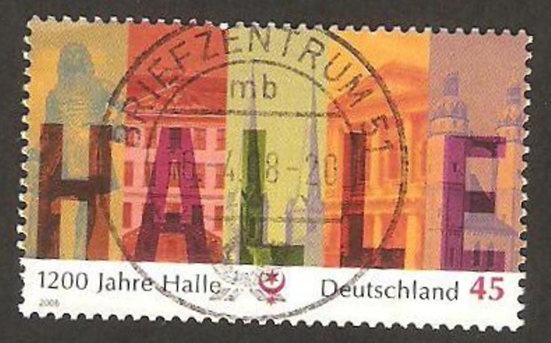 1200 anivº de la villa halle